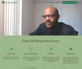 Justebusiness.com(Web Design Agency) Screenshot