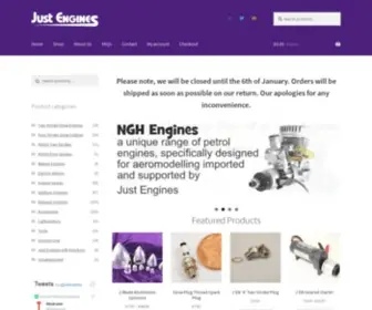 Justengines.co.uk(Just Engines) Screenshot