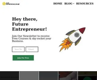 Justentrepreneurship.com(Justentrepreneurship) Screenshot