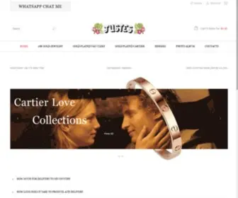 Justes.co(Replica cartier jewelry) Screenshot