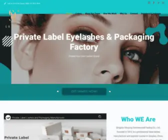 Justeyelashesfactory.com(Eyelashes Factory) Screenshot