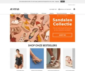 Justfab.nl(Shop betaalbare schoenen) Screenshot