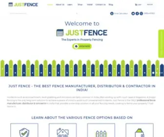 Justfence.in(Fencing Contractors) Screenshot