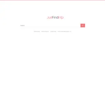 Justfindinfo.com(What's Your Question) Screenshot