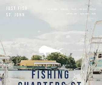 Justfishstjohn.com(Fishing Charters St) Screenshot