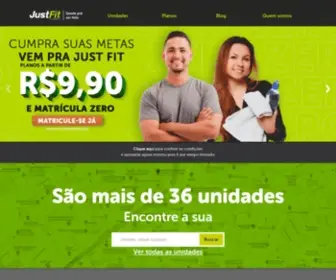 Justfit.com.br(Just Fit) Screenshot