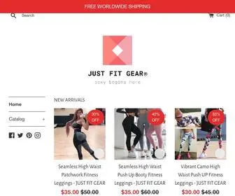 Justfitgear.com(JUST FIT GEAR) Screenshot