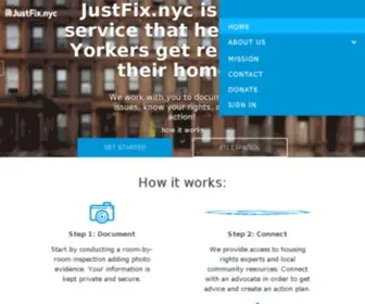 Justfix.nyc(Technology for Housing Justice) Screenshot