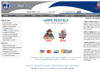 Justforfunsoftware.com(Just For Fun Software) Screenshot