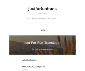 Justforfuntrans.com(JustforFun Translations) Screenshot