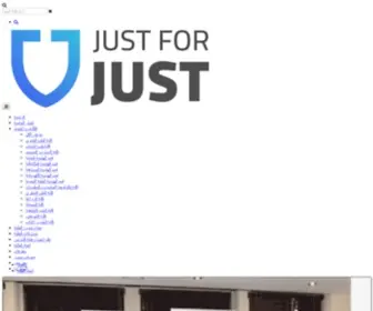 Justforjust.net(See relevant content for) Screenshot