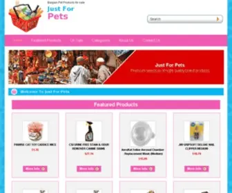 Justforpetshop.com(Clearance Sale Now On) Screenshot