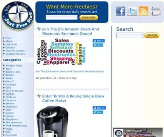 Justfreestuff.com(Just Free Stuff) Screenshot