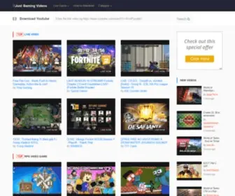 JustgamingVideo.com(Gaming Youtube) Screenshot
