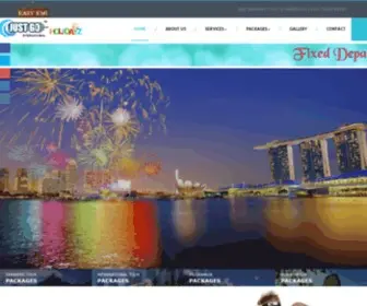 Justgoholidayz.com(Just Go Holidayz Tours & Travels) Screenshot