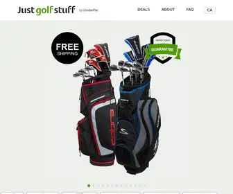 Justgolfstuff.ca(Just Golf Stuff) Screenshot