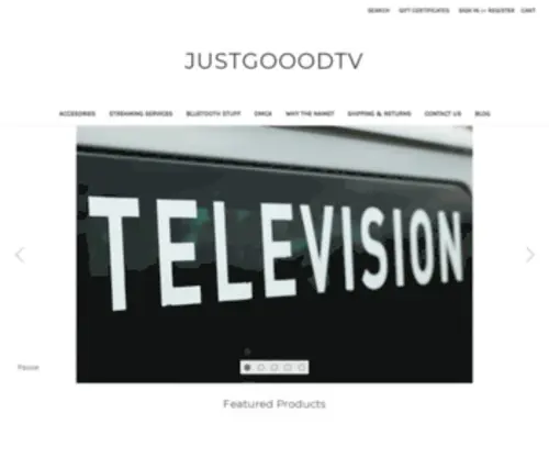 Justgoodtv.com(JustGooodTv) Screenshot
