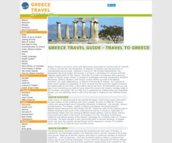 Justgreece.org(Travel to Greece) Screenshot