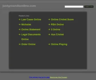 Justgroundsonline.com Screenshot