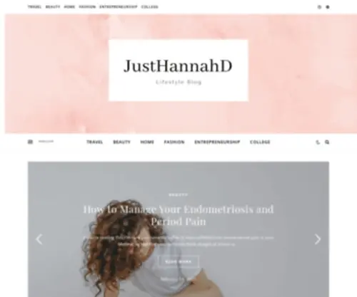 JusthannaHD.com(JustHannahD) Screenshot