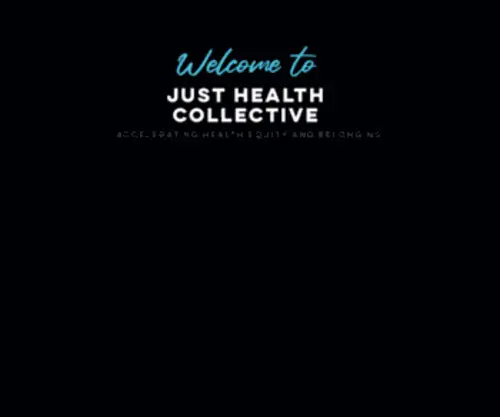 Justhealthcollective.com(Just Health Collective) Screenshot