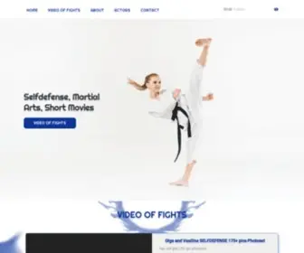 Justhotfight.com(Selfdefense, Martial Arts, Short Movies) Screenshot