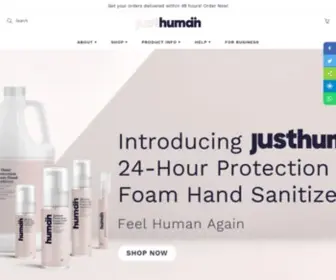 Justhuman.shop(Discover 24) Screenshot