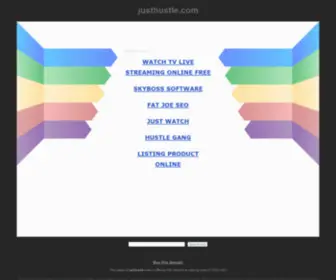 Justhustle.com(justhustle) Screenshot
