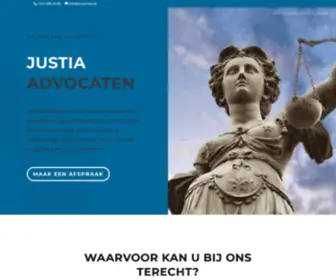 Justia-Law.be(Bij ons kan u terecht) Screenshot