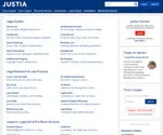 Justia.com Screenshot
