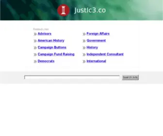 Justic3.co(The Leading Just Ic3 Site on the Net) Screenshot