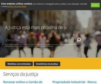 Justica.gov.pt(Justiça.gov.pt) Screenshot