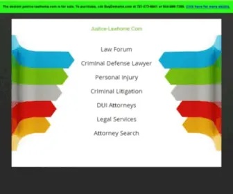 Justice-Lawhome.com(Justice Lawhome) Screenshot