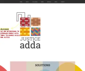 Justiceadda.com(Justice Adda part of Jusadd Innovation Lab LLP) Screenshot