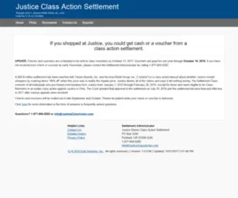 Justiceclassaction.com(justiceclassaction) Screenshot