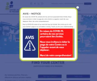 Justicedeproximite.qc.ca(Centres) Screenshot