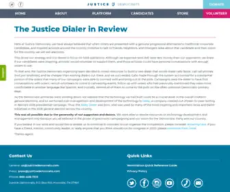 Justicedialer.com(Phoenix Framework) Screenshot