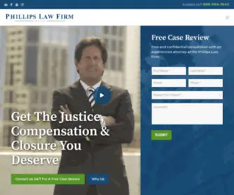 Justiceforyou.com(Washington State & Seattle Area Personal Injury Attorney) Screenshot