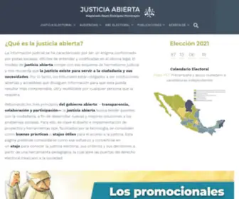 Justiciaabierta.net(Magistrado Reyes Rodriguez) Screenshot