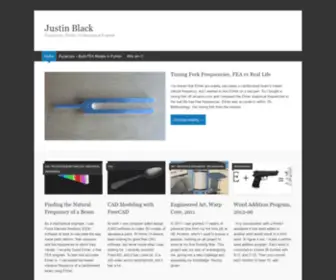 Justinablack.com(Justin Black) Screenshot