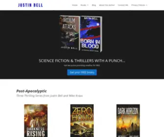 Justinbellauthor.com(Justin Bell) Screenshot