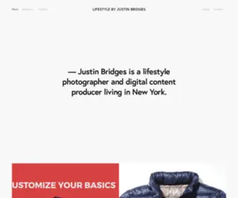 Justinbridgesphotography.com(Lifestyle by Justin Bridges) Screenshot