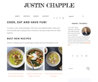 Justinchapple.com(Justin Chapple) Screenshot