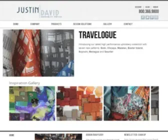 Justindavid.com(Fabric Wholesale and Hotel Upholstery Supplier) Screenshot