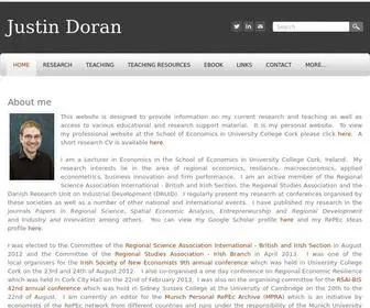 Justindoran.ie(Justin Doran) Screenshot