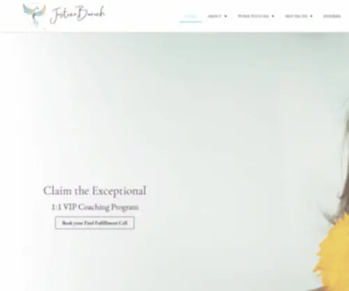 Justinebaruch.com(Find Your Fulfillment) Screenshot