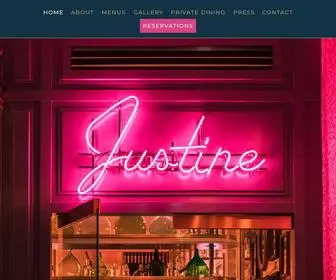 Justinenola.com(Justine) Screenshot