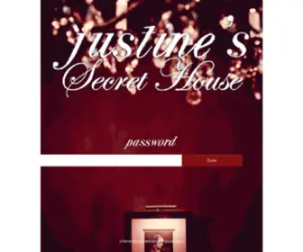 Justinessecrethouse.com(Justine's Secret House) Screenshot