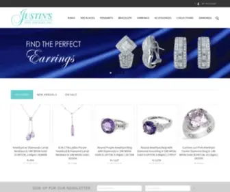 Justinfinejewelry.com(Justins Fine Jewelry) Screenshot