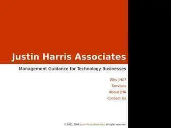Justinharris.com(Justin Harris Associates) Screenshot